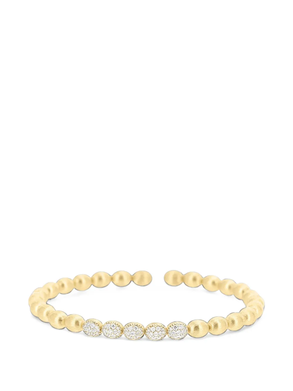 NANIS Ivy Boules diamond flex bracelet - Gold