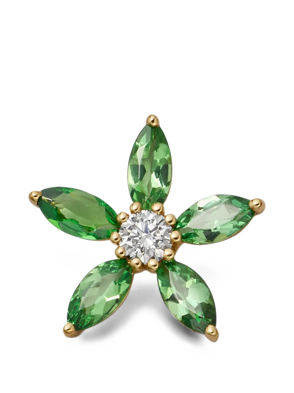 Loquet Wild Orchid Charm In Green