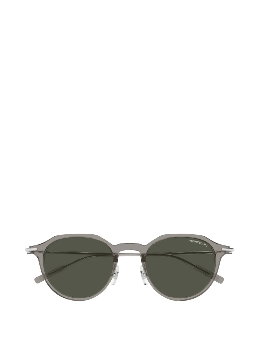 Montblanc geometric-frame sunglasses - Grigio