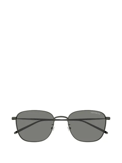 Montblanc square-frame titanium sunglasses