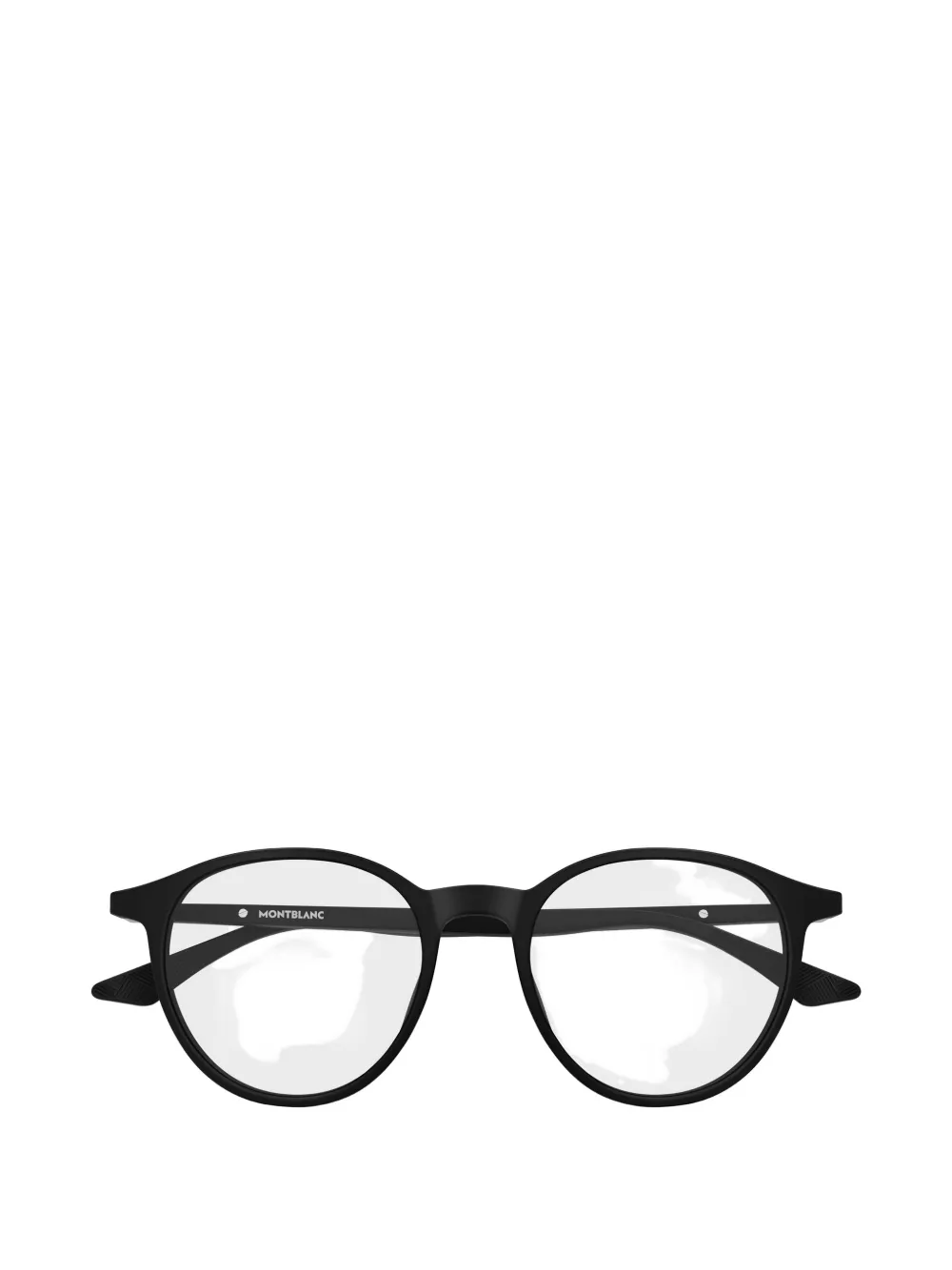 Montblanc round-frame glasses Zwart