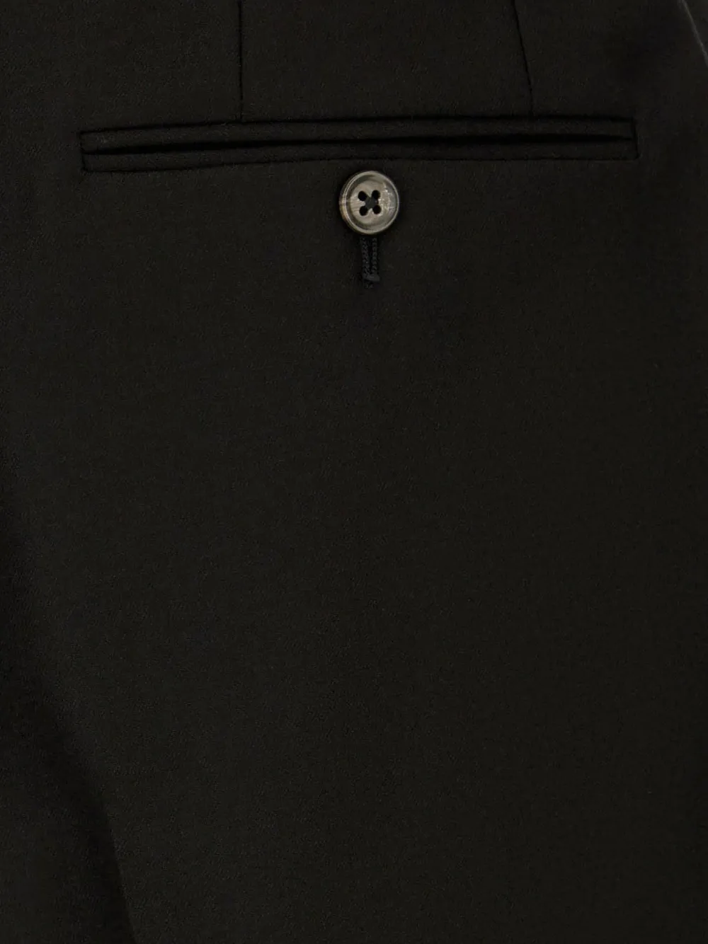 Corneliani pleated tailored trousers Zwart