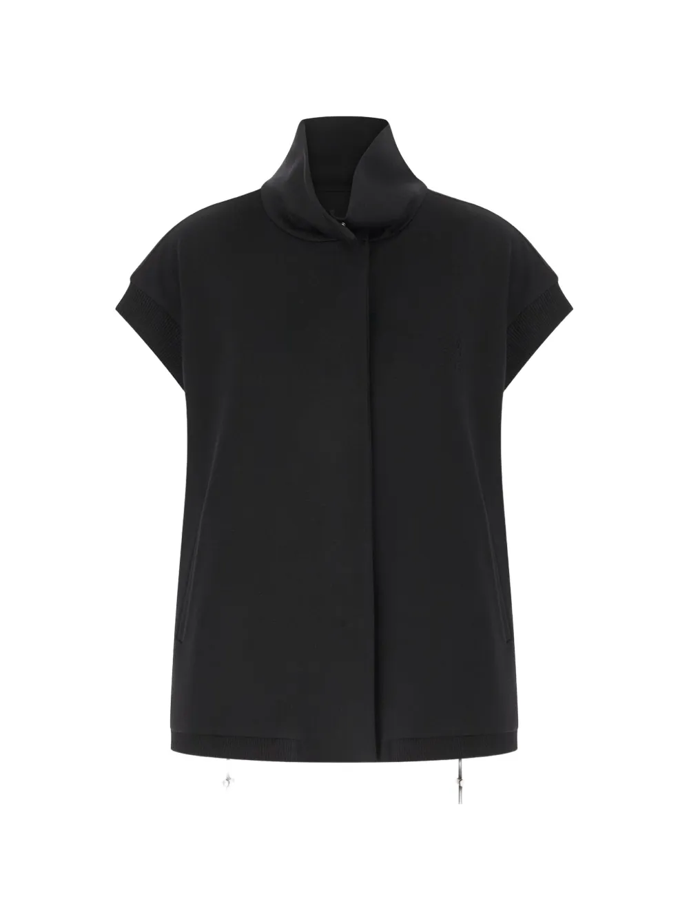 Max Mara sleeveless sweatshirt - Nero