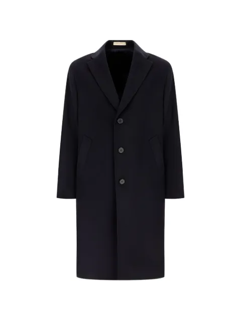 Corneliani single-breasted notched-lapel coat
