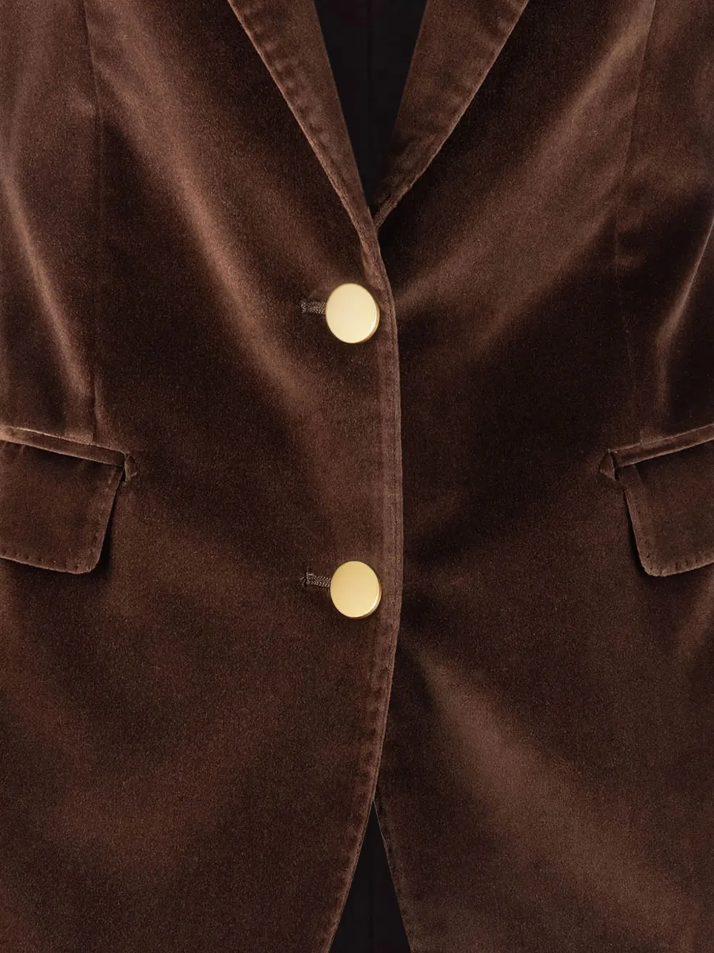 Tagliatore single-breasted velvet blazer Bruin
