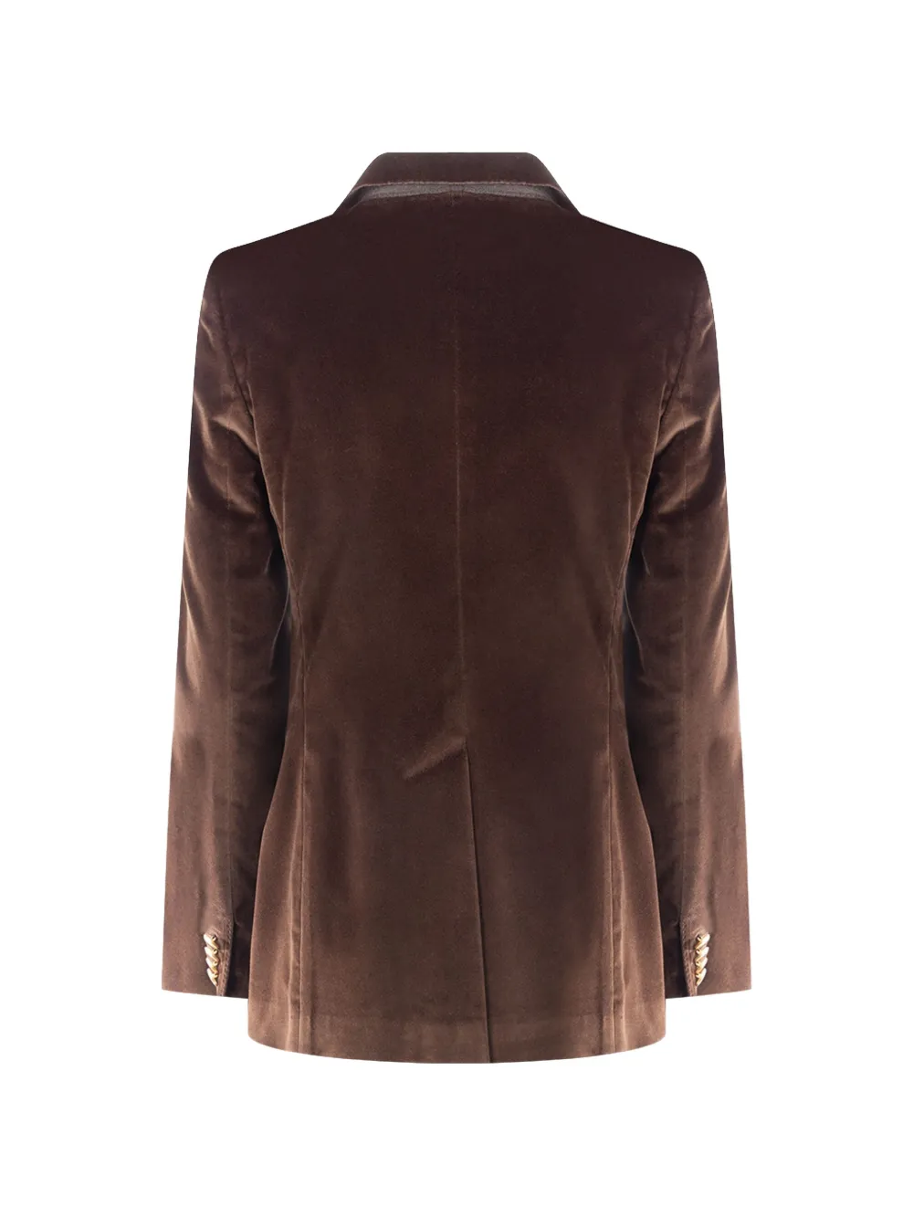 Tagliatore single-breasted velvet blazer Bruin