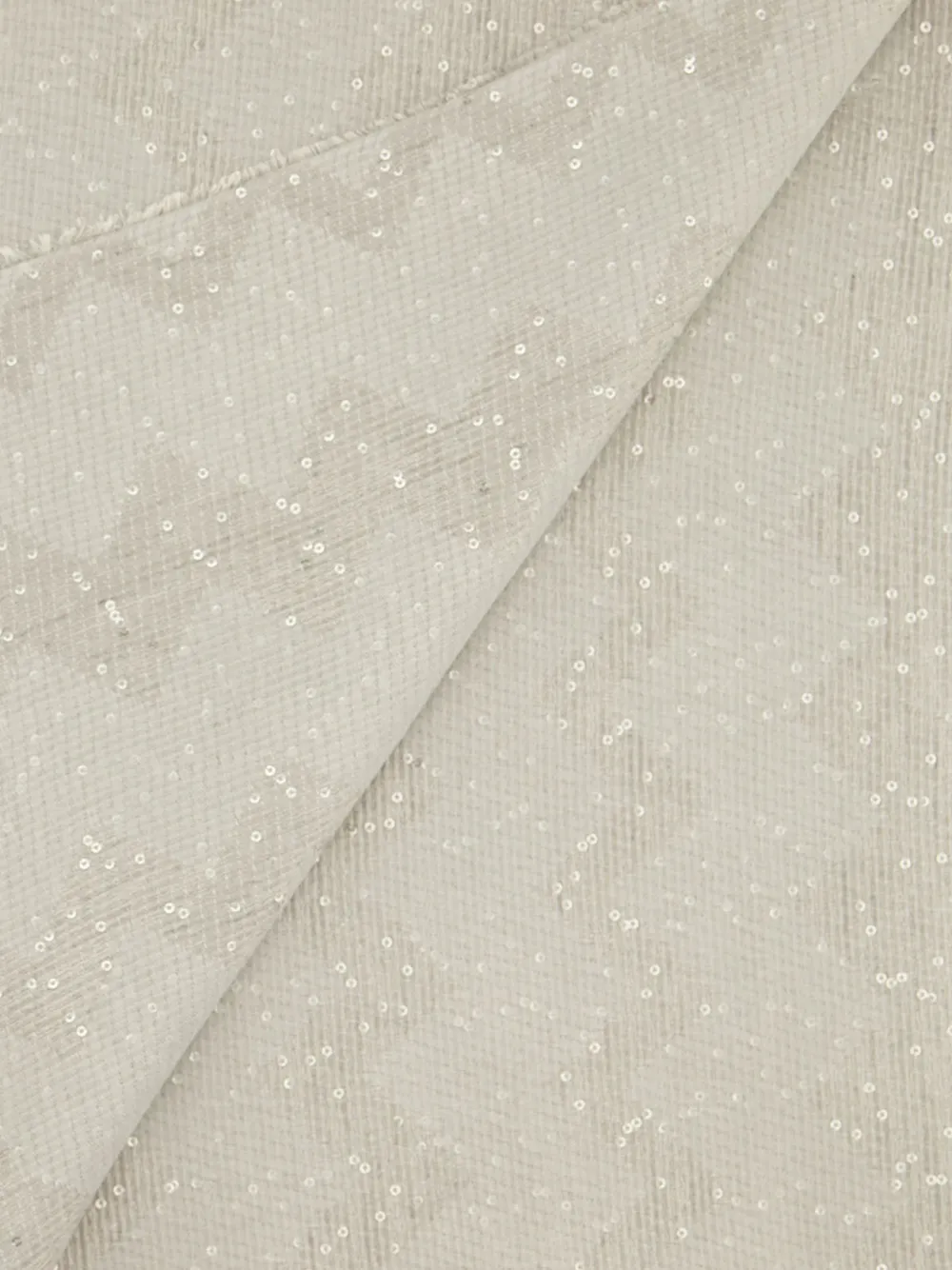 Missoni sequin-embellished zig-zag scarf Beige