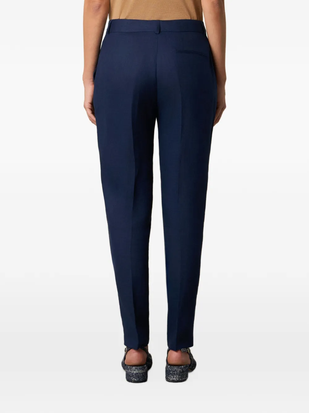 Brooks Brothers Slim-fit pantalon Blauw