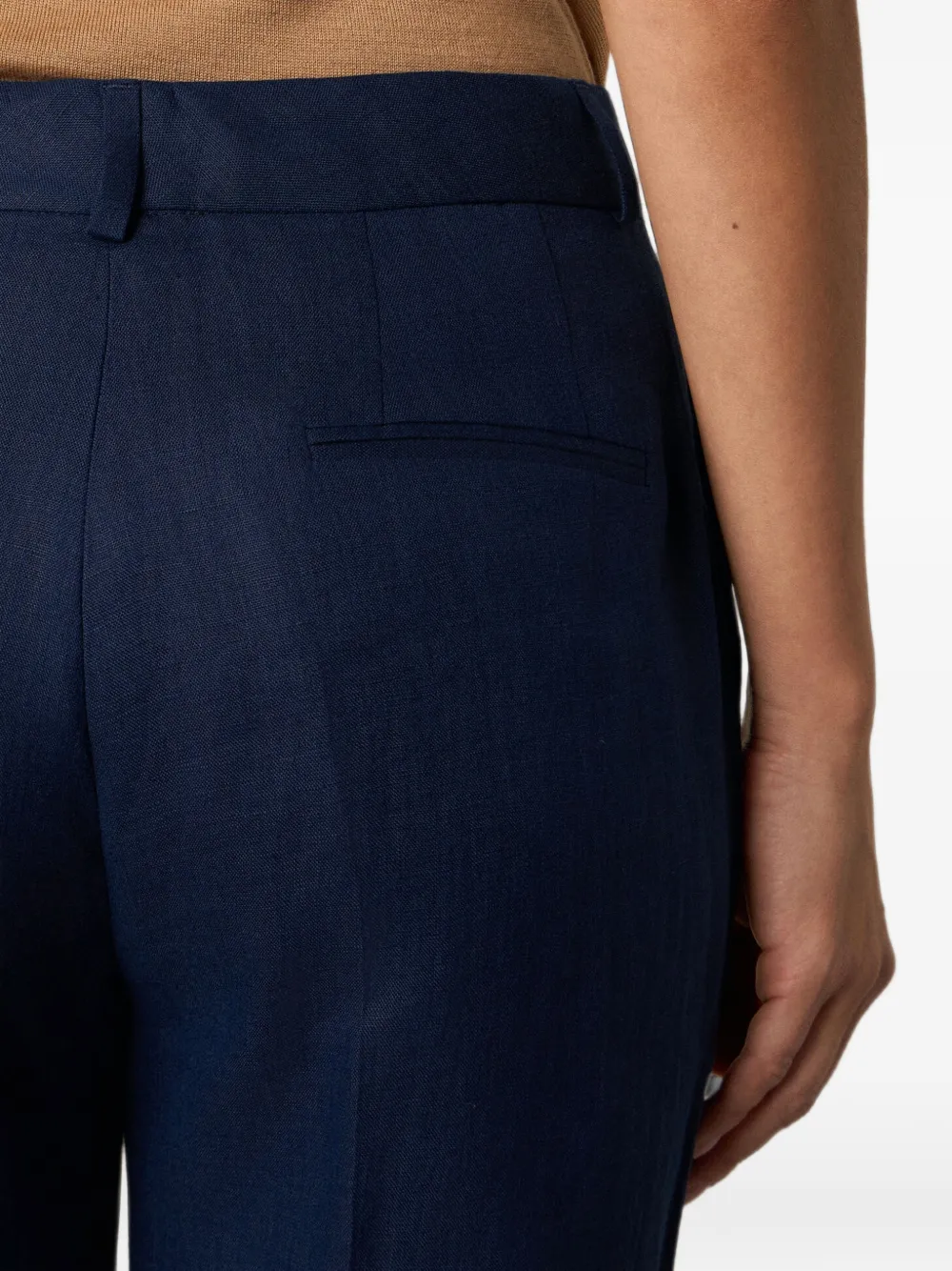 Brooks Brothers Slim-fit pantalon Blauw