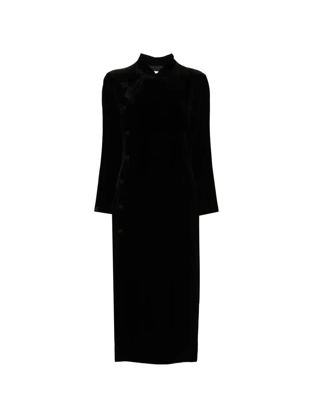 Róhe velvet Pankou closure dress - Nero