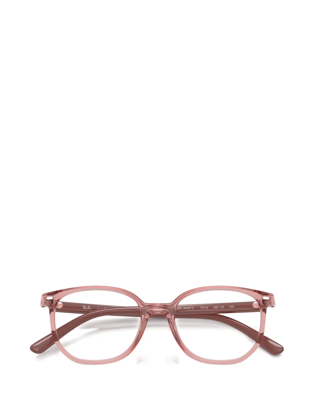 RAY-BAN JUNIOR Elliot geometric-frame glasses Roze