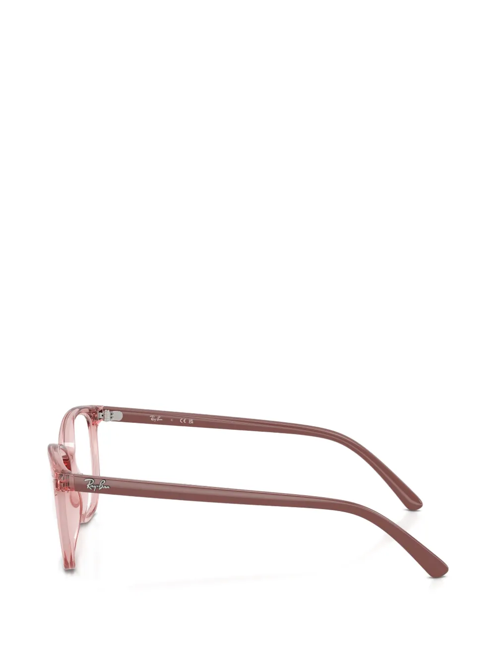 RAY-BAN JUNIOR Elliot geometric-frame glasses Roze