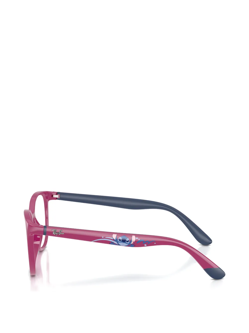 RAY-BAN JUNIOR x Disney Lilo & Stitch round-frame glasses Roze