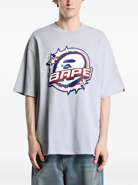 A BATHING APE® Twin Sta logo-print T-shirt