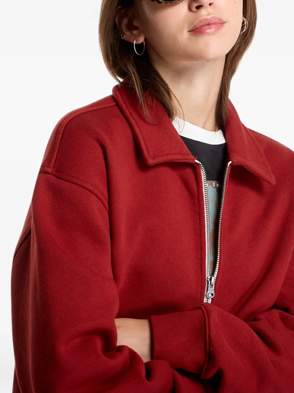 Vans Alanna fleece jacket Rood
