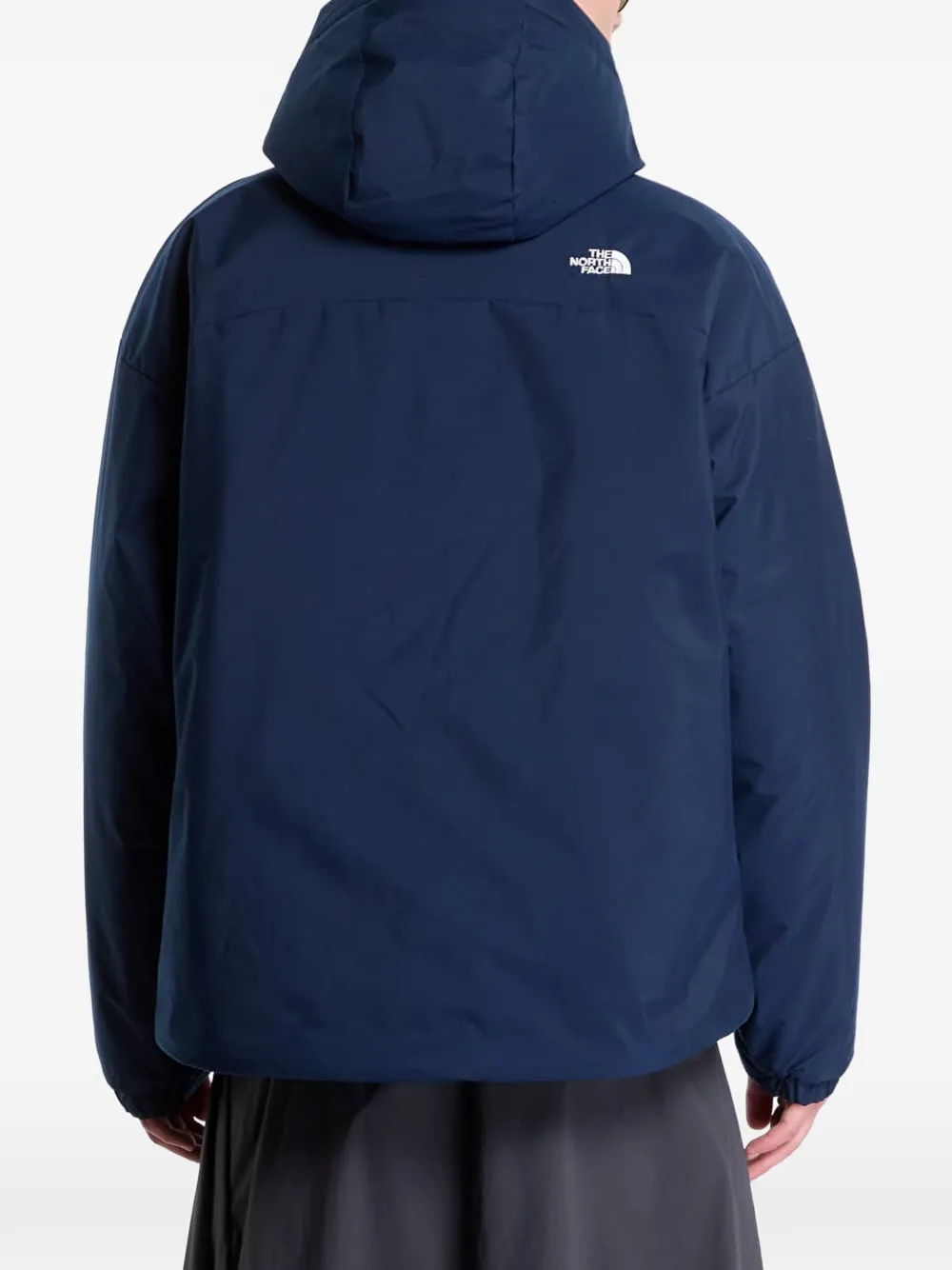 The North Face oversized puffer jacket Blauw