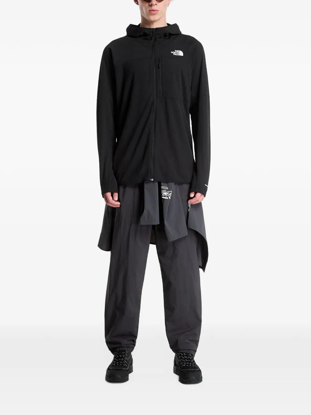 The North Face Summit FUTUREFLEECE™ hooded jacket Zwart