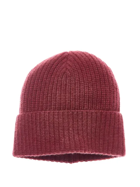 Brunello Cucinelli ribbed-knit cashmere beanie hat
