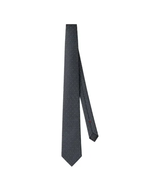 Brunello Cucinelli dotted silk tie