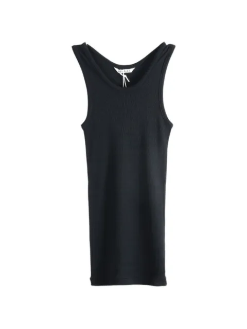 Auralee camiseta tejida de canalé