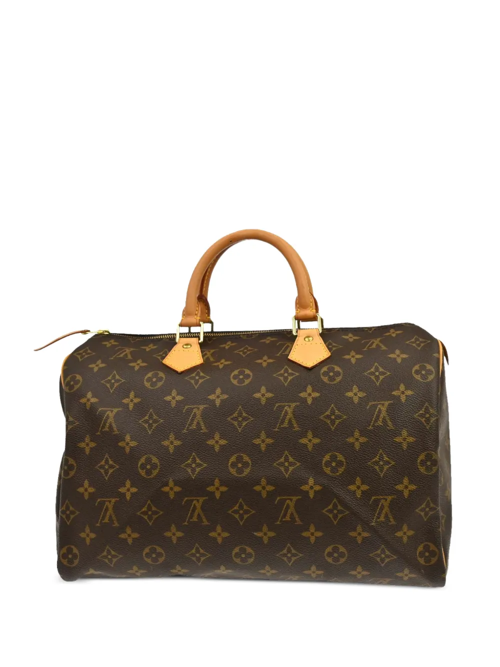 Louis Vuitton Pre-Owned 2004 Monogram Speedy 35 travel bag - Marrone