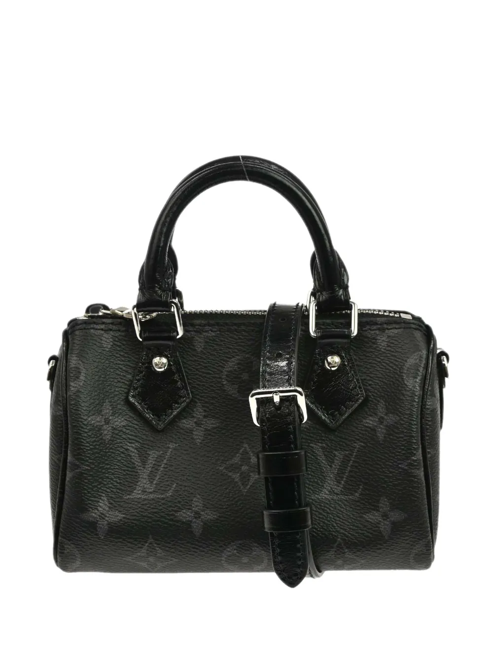 Louis Vuitton Pre-Owned 2025 Monogram Eclipse Speedy tote bag - Nero