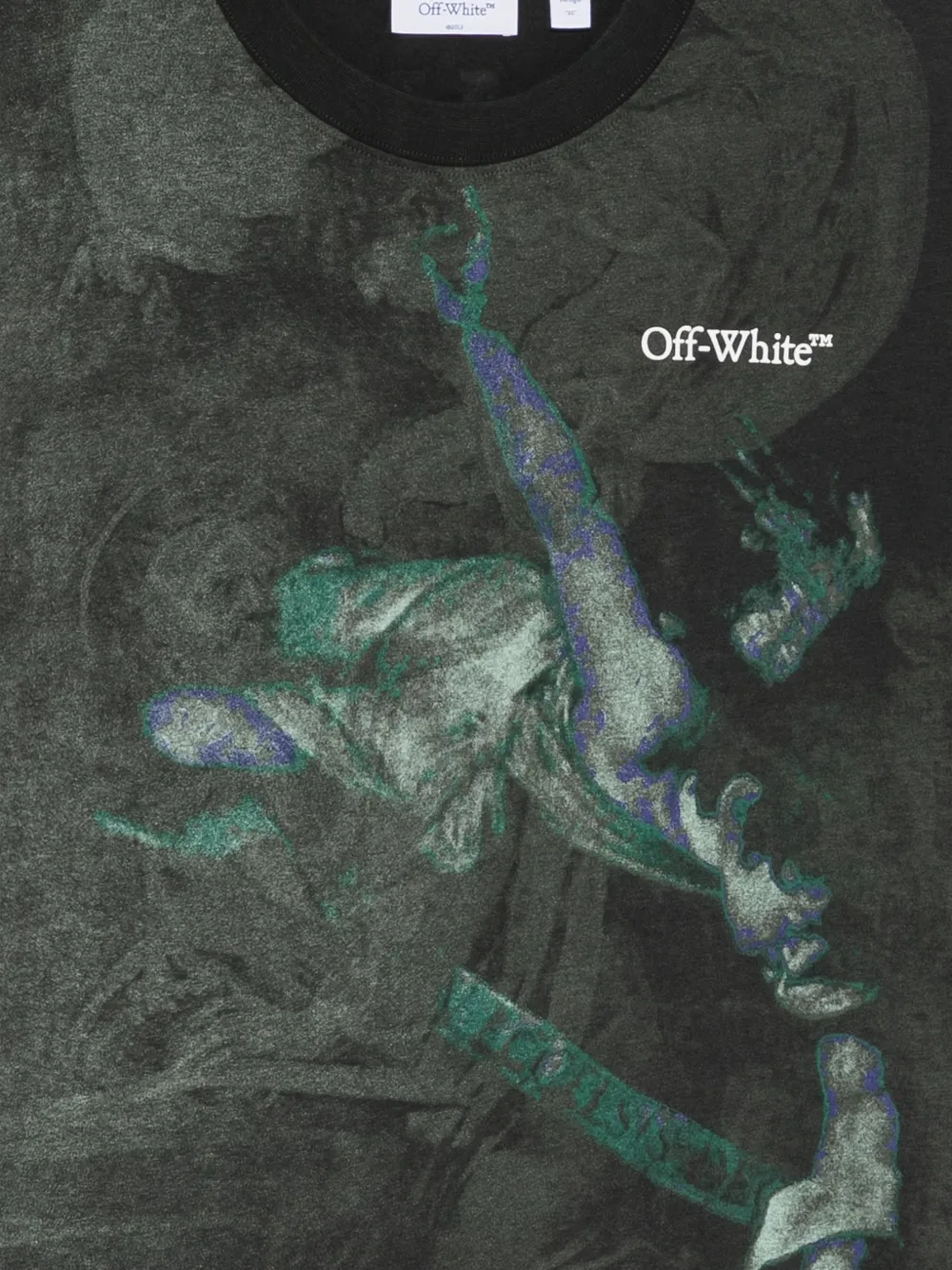 Off-White skate tee Zwart