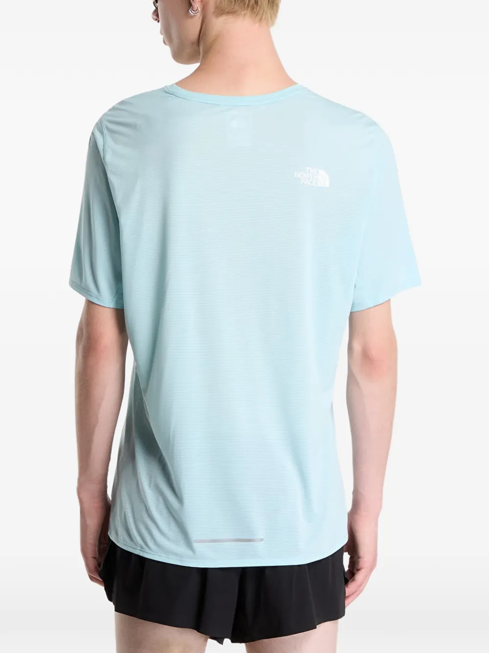 The North Face Summit Series high-trail short-sleeve graphic Blauw