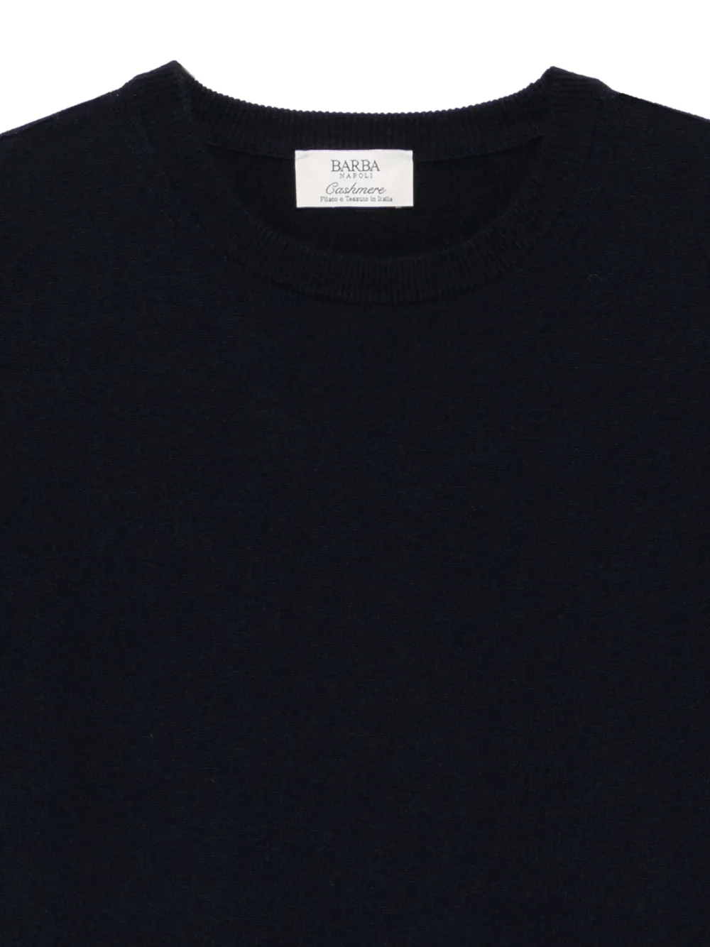 Barba cashmere crew-neck sweater Blauw
