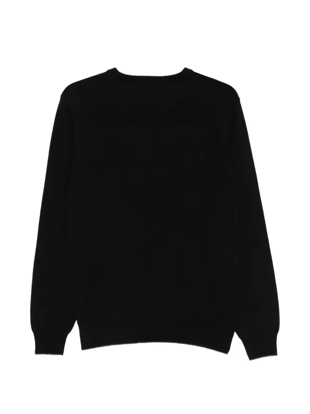 Barba crew-neck cashmere sweater Zwart