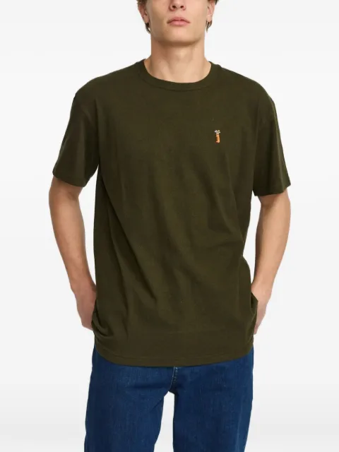 REVOLUTION golf-motif embroidered T-shirt