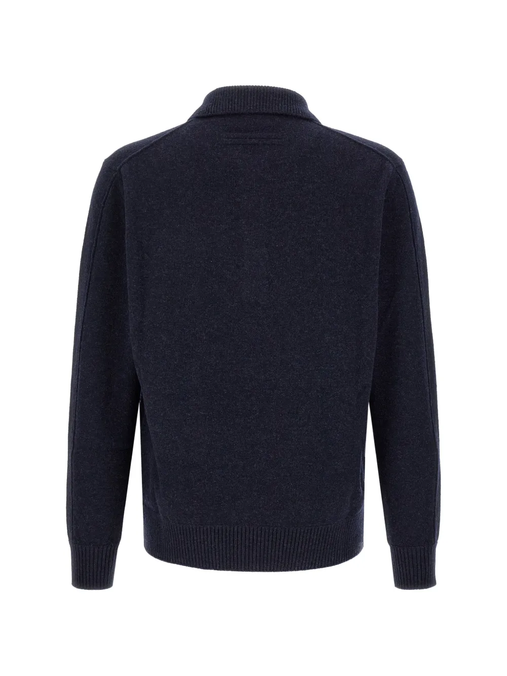 Zegna polo-neck sweater Blauw