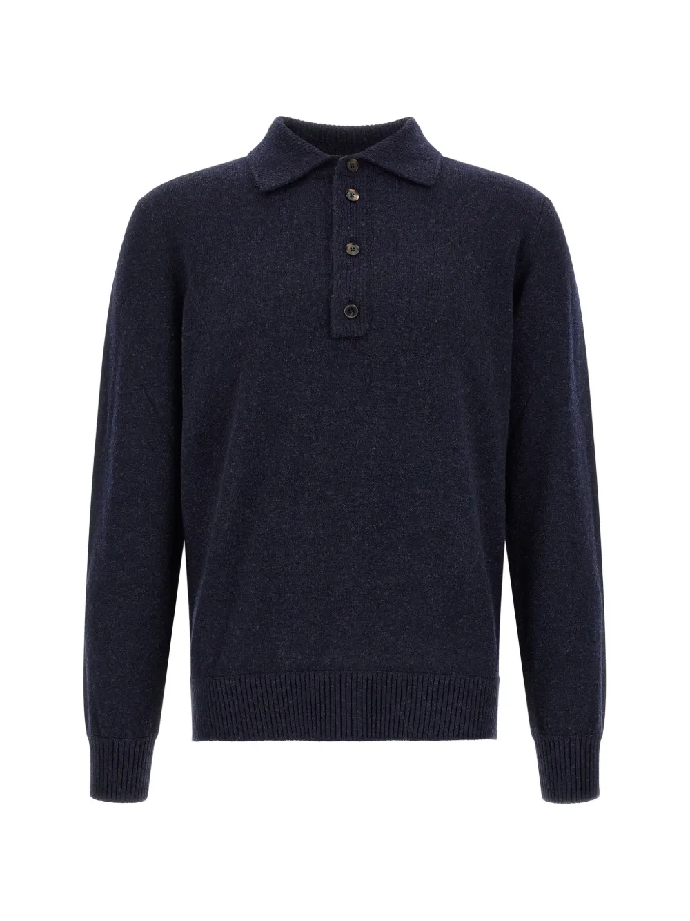 Zegna polo-neck sweater - Blue