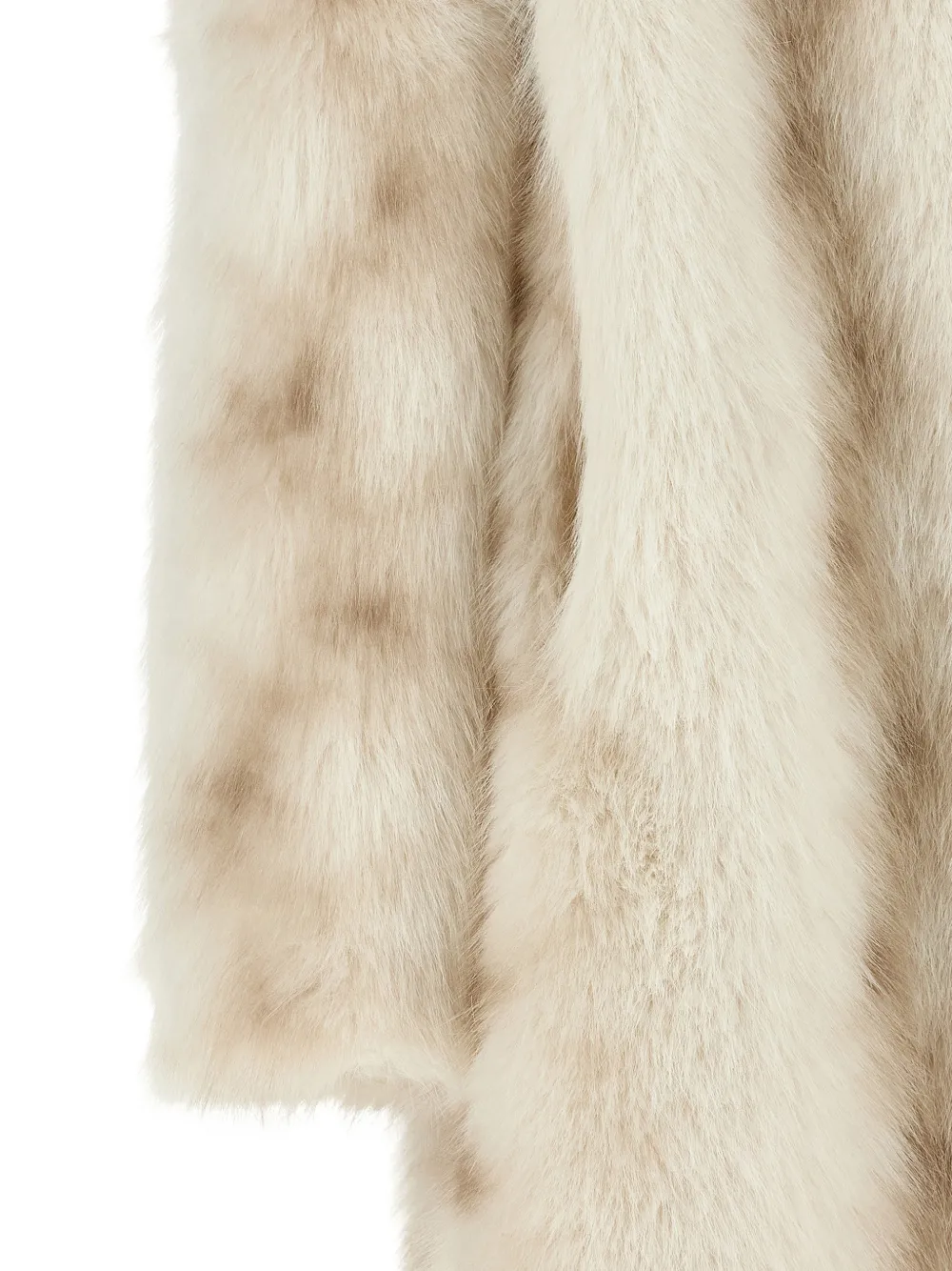 Herno faux-fur lynx-effect coat Beige