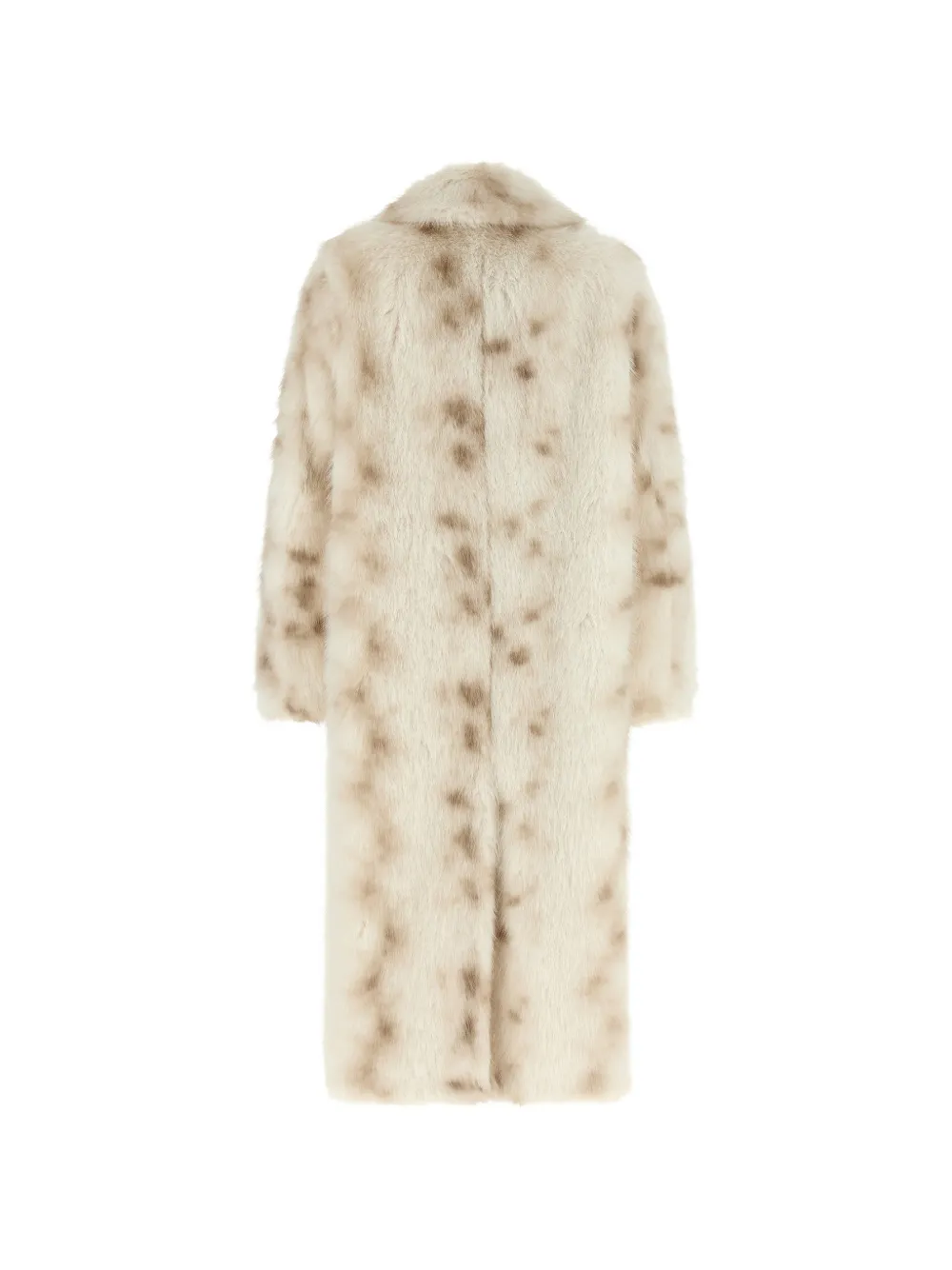 Herno faux-fur lynx-effect coat Beige