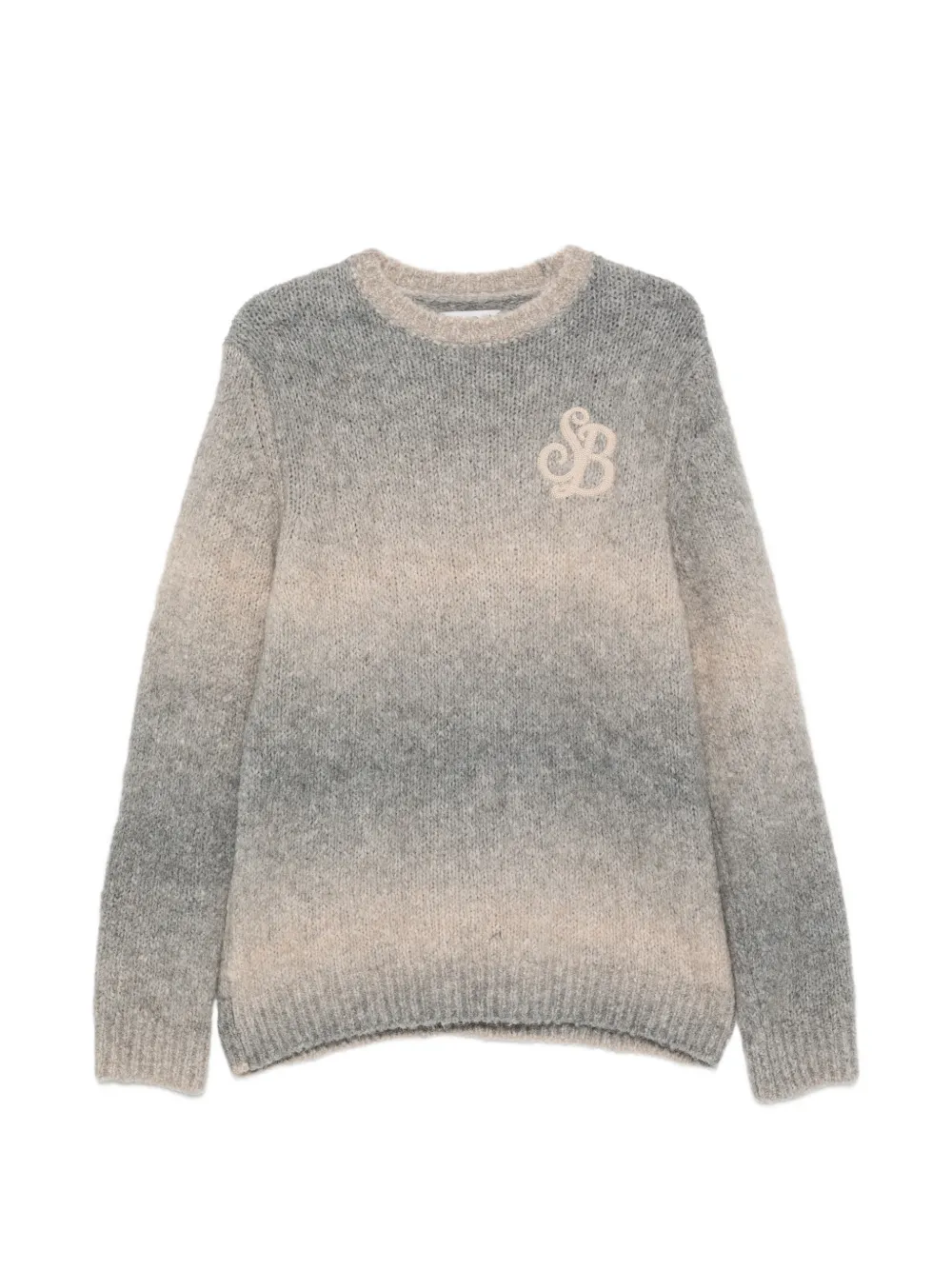 MC2 Saint Barth Dusk embroidered sweater Grijs