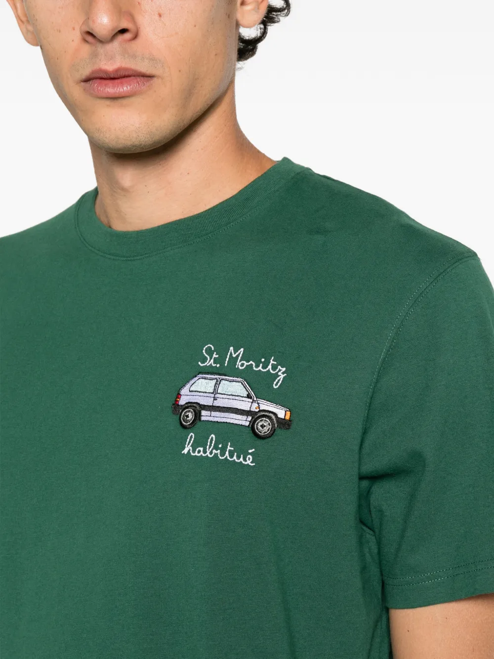 MC2 Saint Barth Arnott St. Moritz Habitué T-shirt Groen