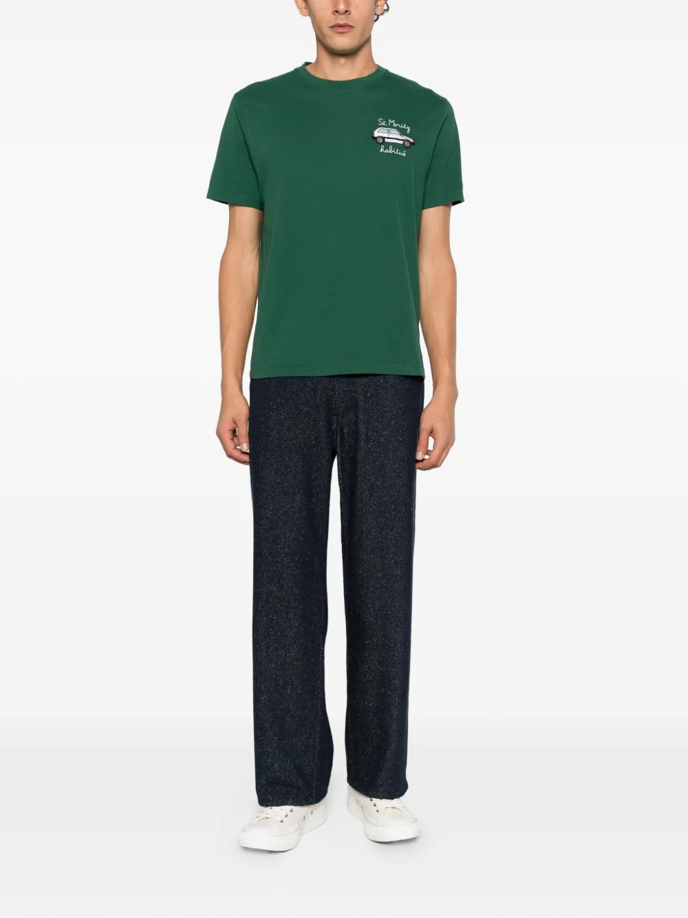MC2 Saint Barth Arnott St. Moritz Habitué T-shirt Groen