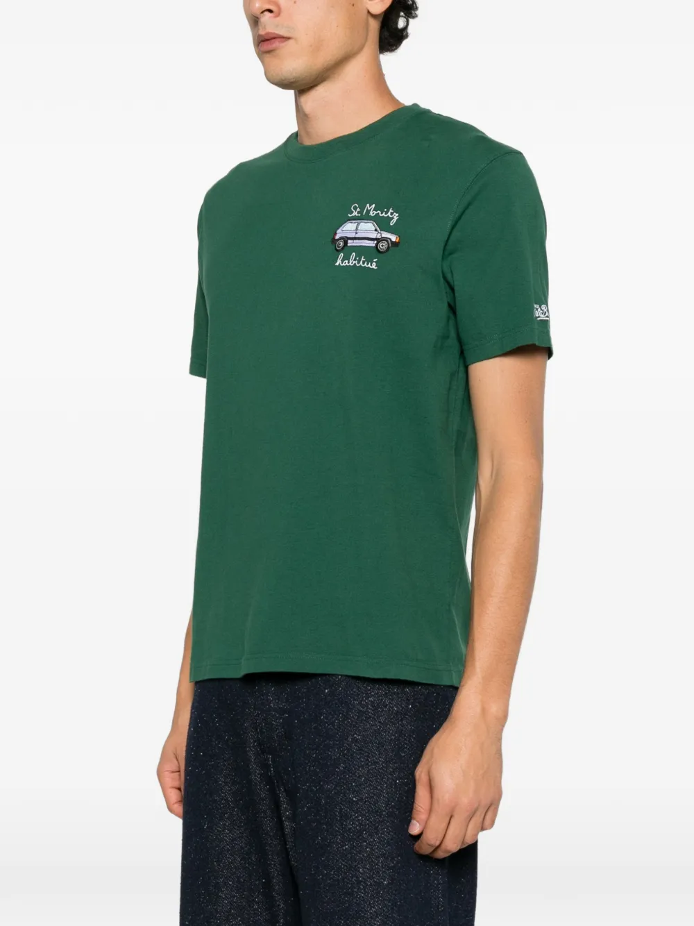 MC2 Saint Barth Arnott St. Moritz Habitué T-shirt Groen