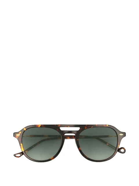Eyepetizer Namsan tortoiseshell-effect double-bridge sunglasses