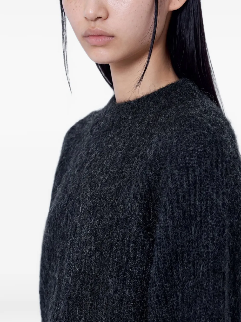 Max Mara Trui met ronde hals Grijs
