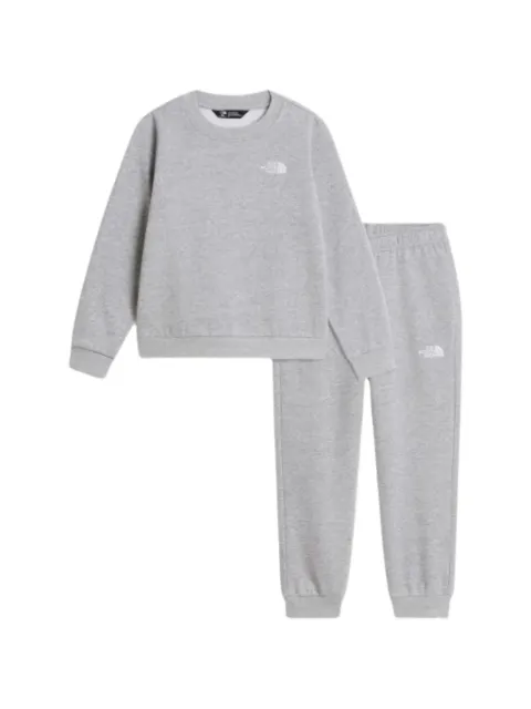 The North Face Kids logo-print tracksuit set