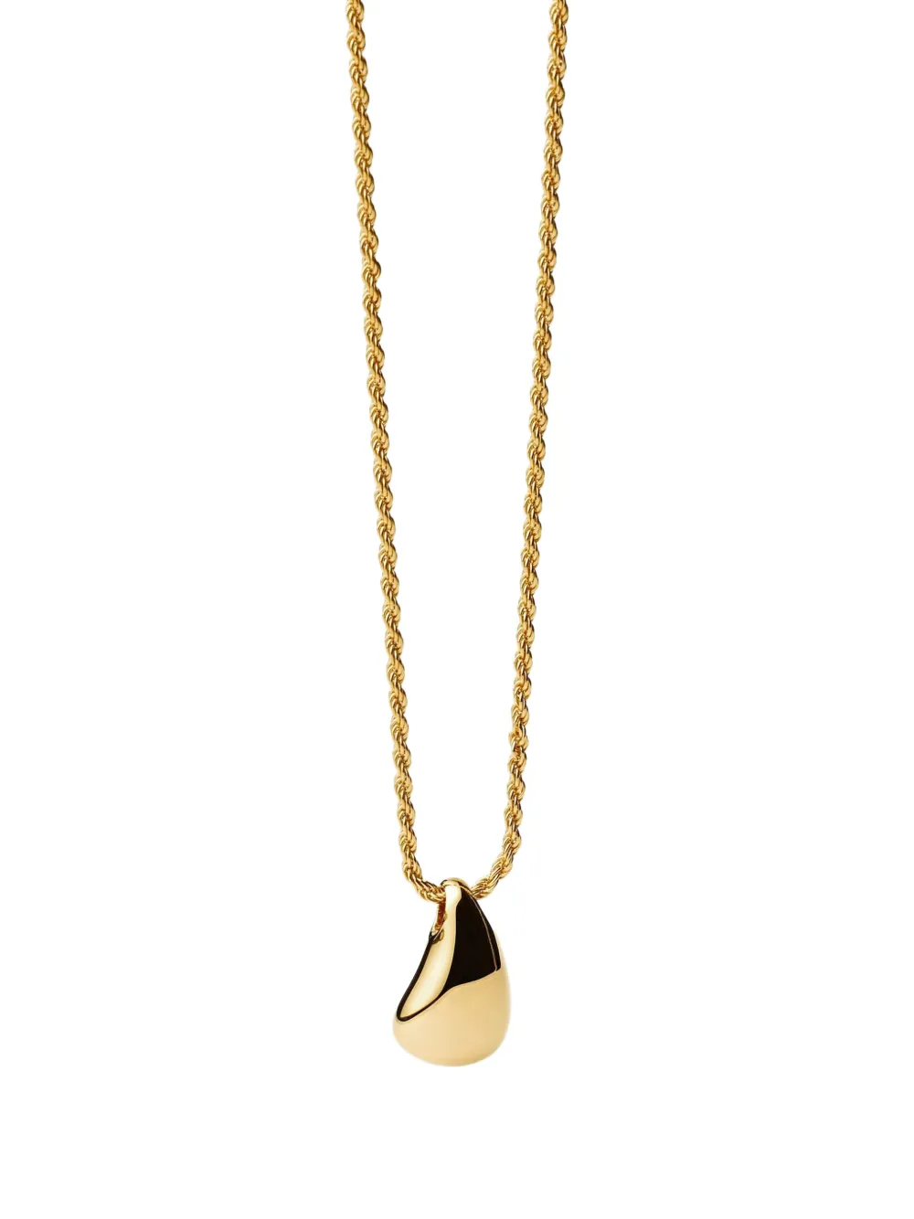 Missoma Collana Savi con goccia scultorea - Oro
