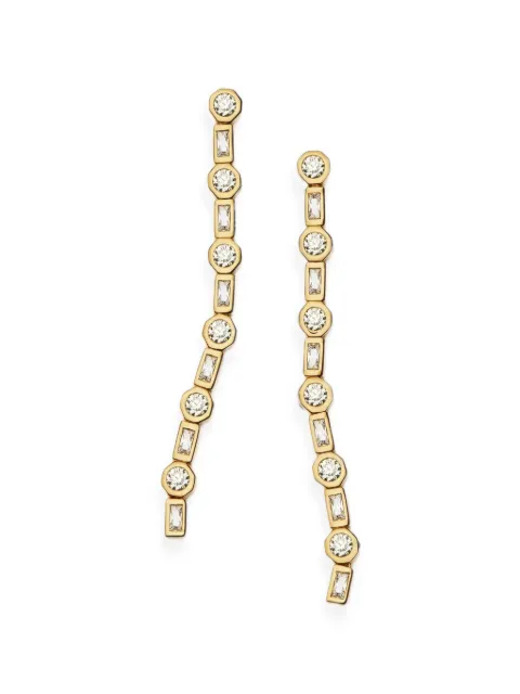 Missoma x Lucy Williams Tennis drop earrings