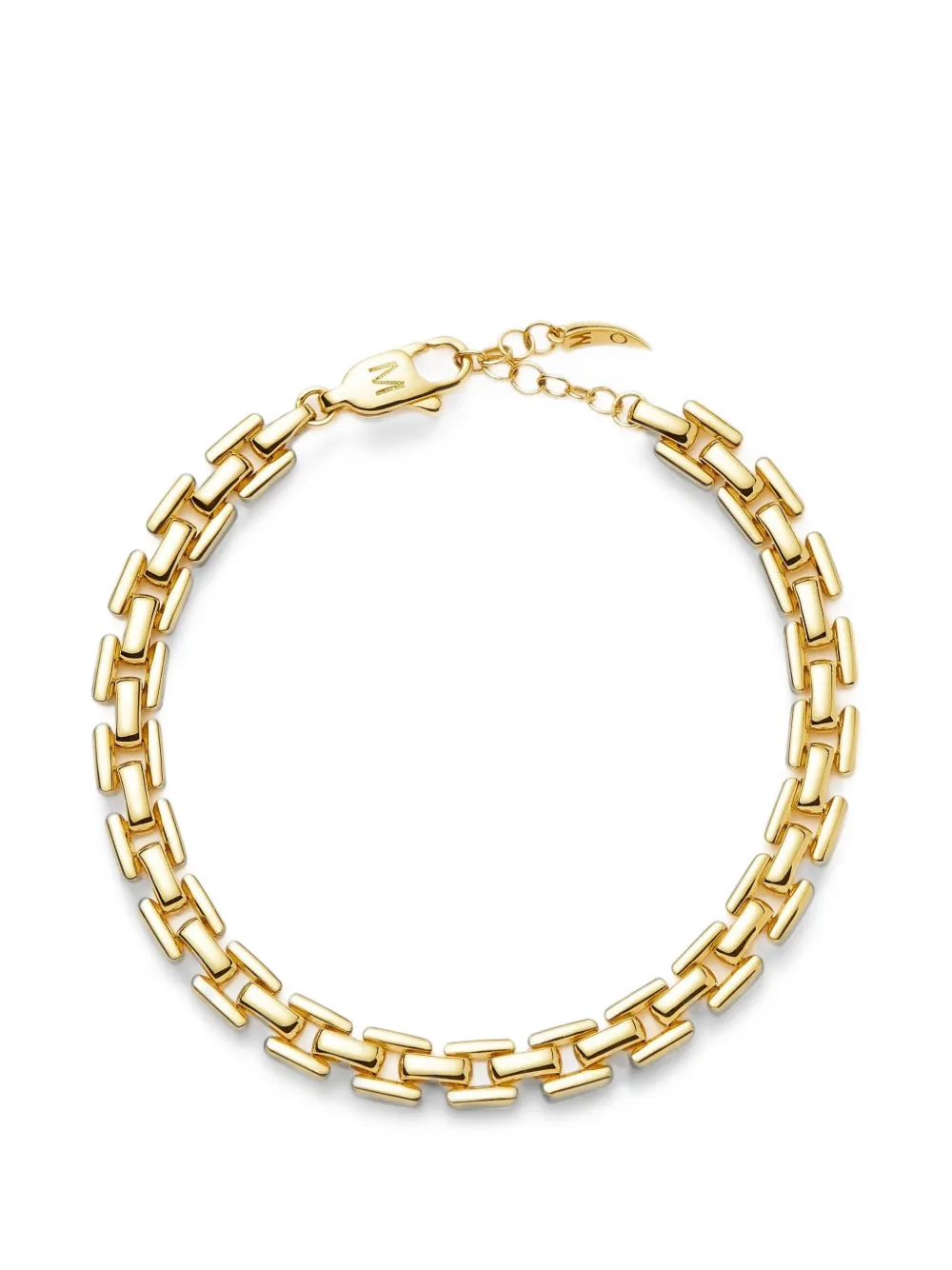 Missoma Bracciale a maglie lucide - Oro
