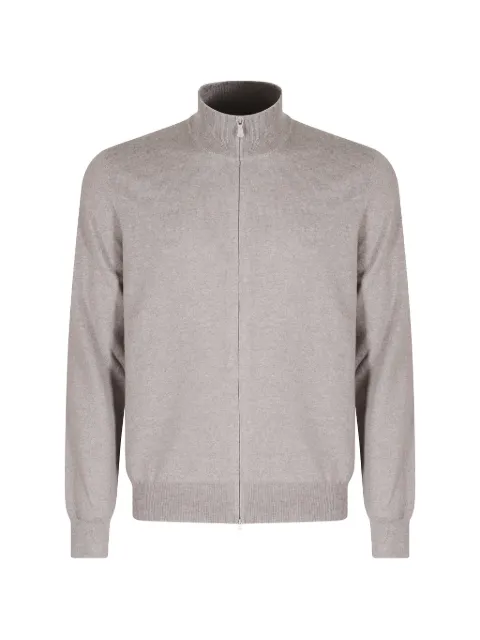 Tagliatore Raymond zip-up knitted sweater
