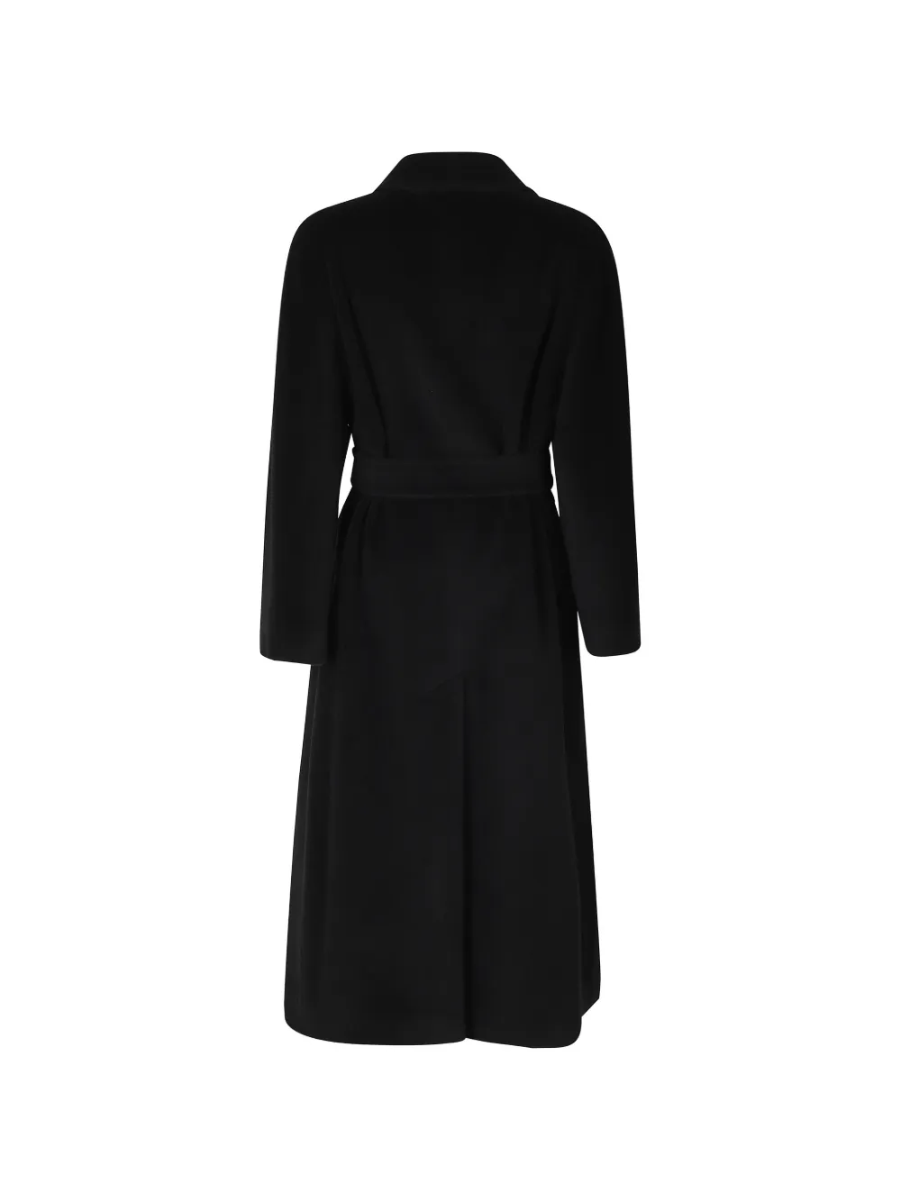 Tagliatore Charlize double-breasted belted wool coat Zwart