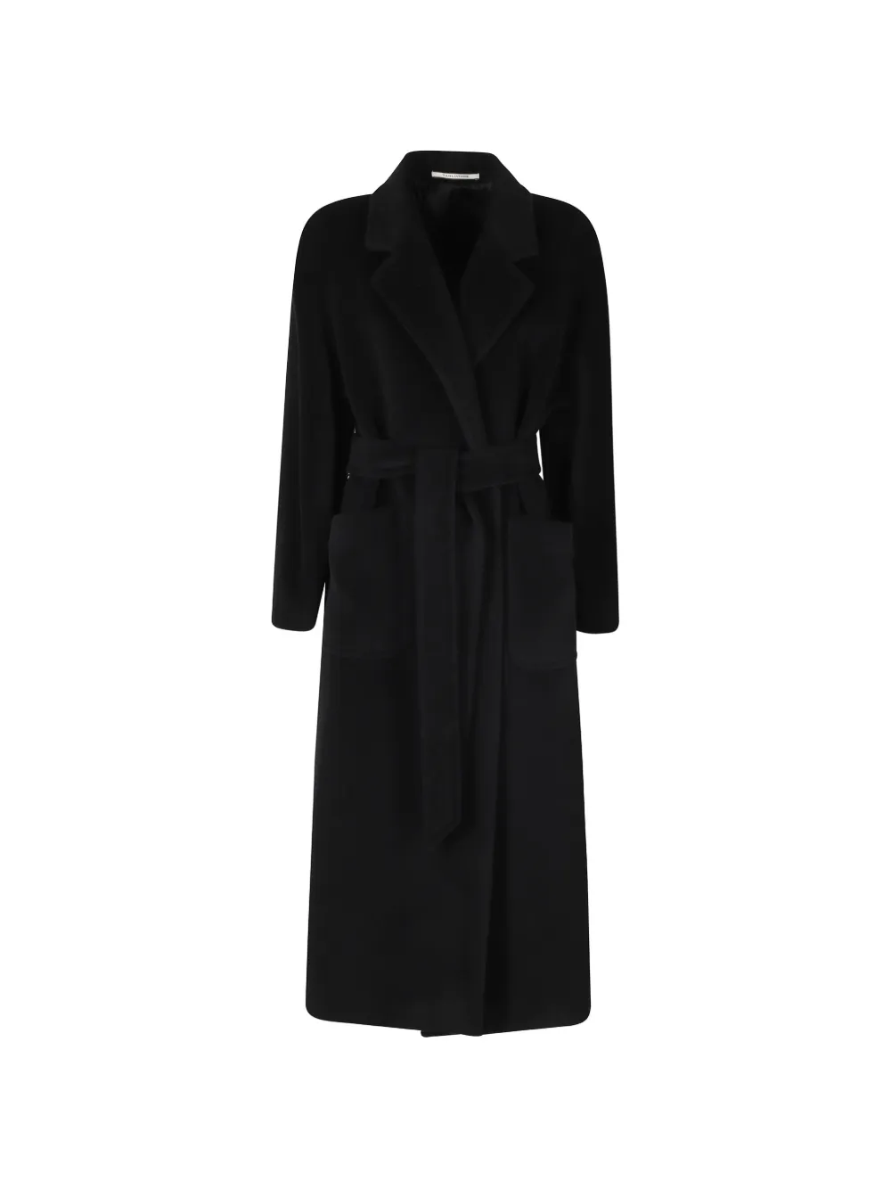 Tagliatore Charlize double-breasted belted wool coat - Schwarz