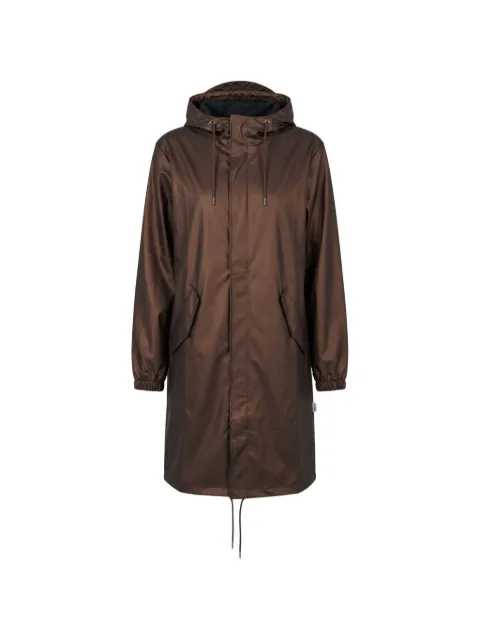 Rains Fishtail single-breasted parka