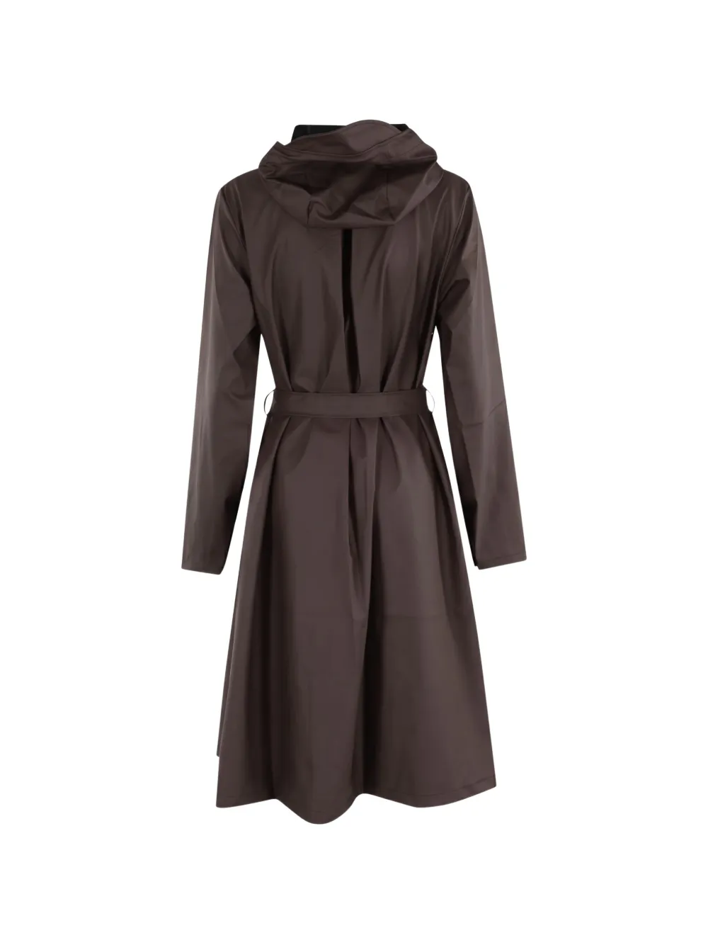 Rains A-Line belted raincoat Bruin